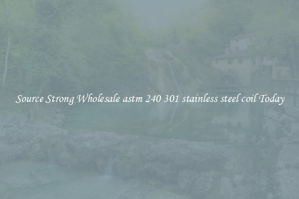 Source Strong Wholesale astm 240 301 stainless steel coil Today