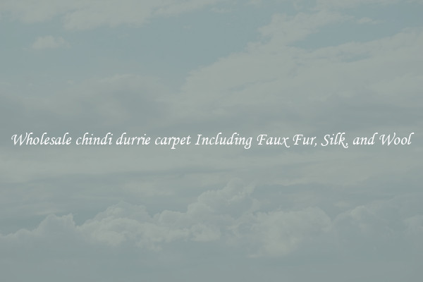 Wholesale chindi durrie carpet Including Faux Fur, Silk, and Wool 