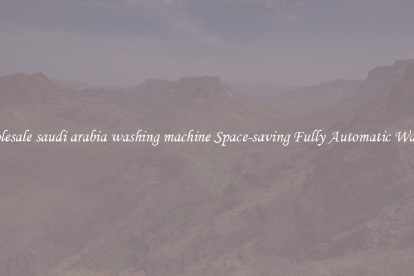 Wholesale saudi arabia washing machine Space-saving Fully Automatic Washer 